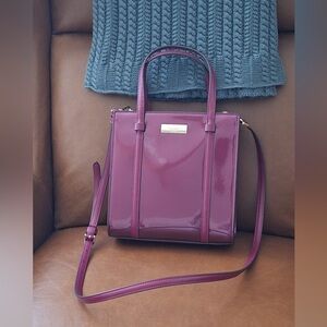 Kate Spade New York patent tote bag